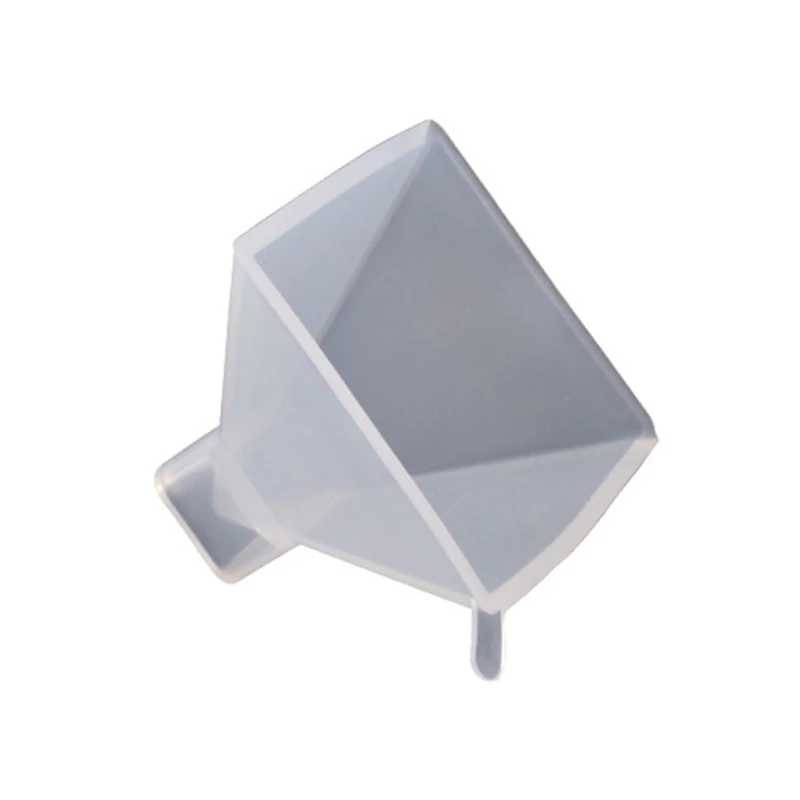 Silicone Pyramid Molds Mold DIY Jewelry Casting Mold for DIY Crafts Art Home Table Decorations R9CF