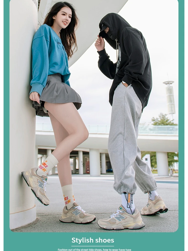 Retro Dad Shoes Couple's Summer Breathable Jogging Shoes