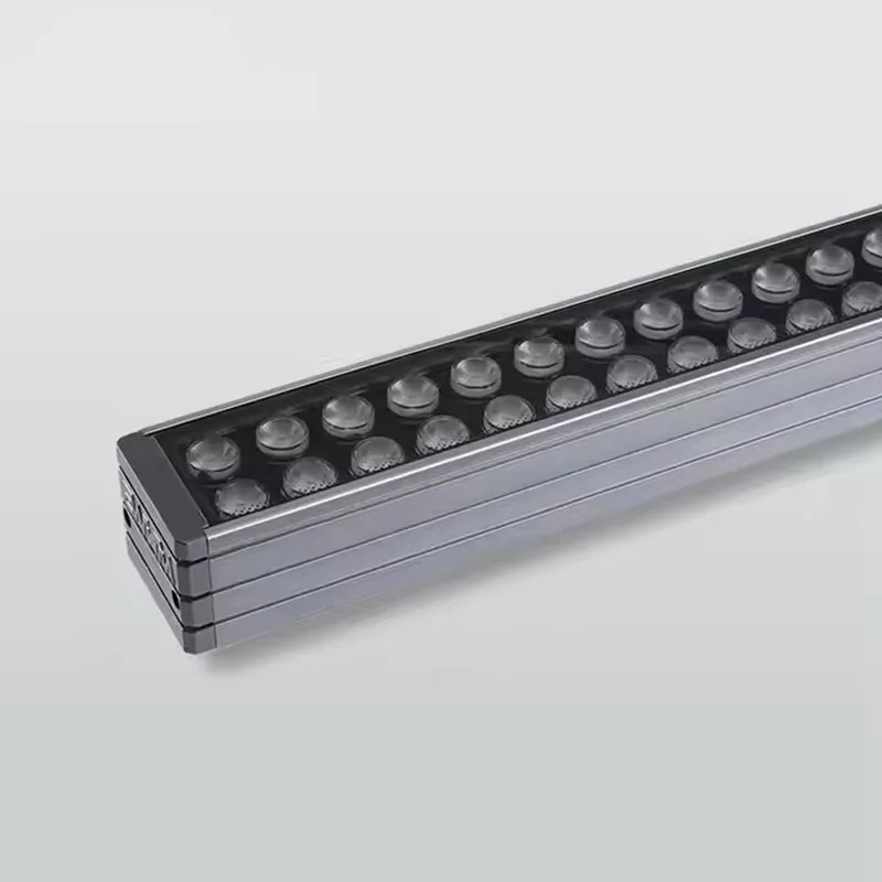 Outdoor LED Wall Washer IP65 Waterproof 18W 36W 72W RGB LED Linear Washer Light for Architectural Building Facade Lighting