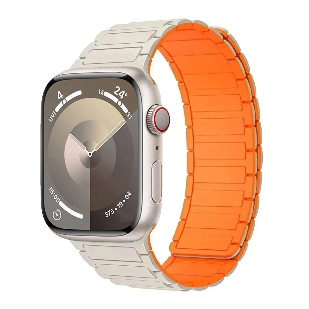 Premium Sports Silicone Magnetic Watch Strap Bracelet