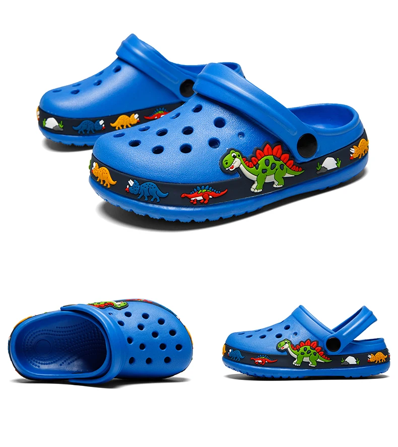 صنادل كرتونية للأطفال ، نعال صيفية ، أحذية حديقة غير رسمية ، أحذية شاطئ مجوفة للأطفال ، الأولاد والبنات ، موضة جديدة