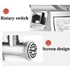 150/250kg/h High Yield Meat Processing Machine with Frozen Fresh Meat Mincer Stainless Steel Blade Commercial Meat Grinder 4