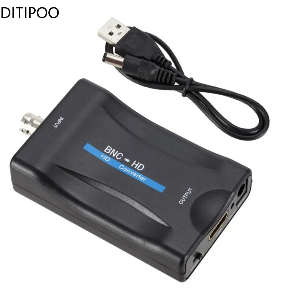 

BNC To HDMI /HDMI To BNC Converter Monitoring To HDMI Display High-definition 1080P/720P HD Conversion