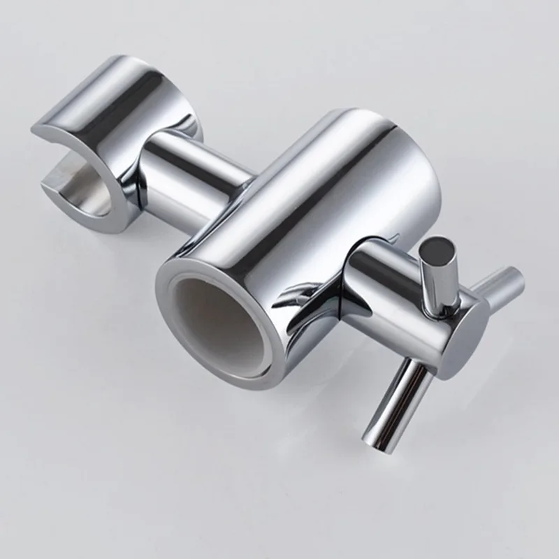 Stainless Steel Shower Bracket Hand Hold Height Angle Adjustable 0.7/0.9 inch High Toughness Sprayer Holder On Bar