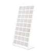 87821-cc2956.jpg 2 pièces mode Portable boucles d'oreilles clous d'oreille support en plastique bijoux présentoirs boucle d'oreille vitrine organisateur support de rangement