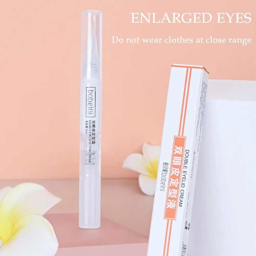 5ml Long-acting Invisible Double Eyelid Shaping Cream Transparent Lasting Fold Stretch Lifting Long Lift Eyelid Glue Big M2E6 double eyelid styling glue