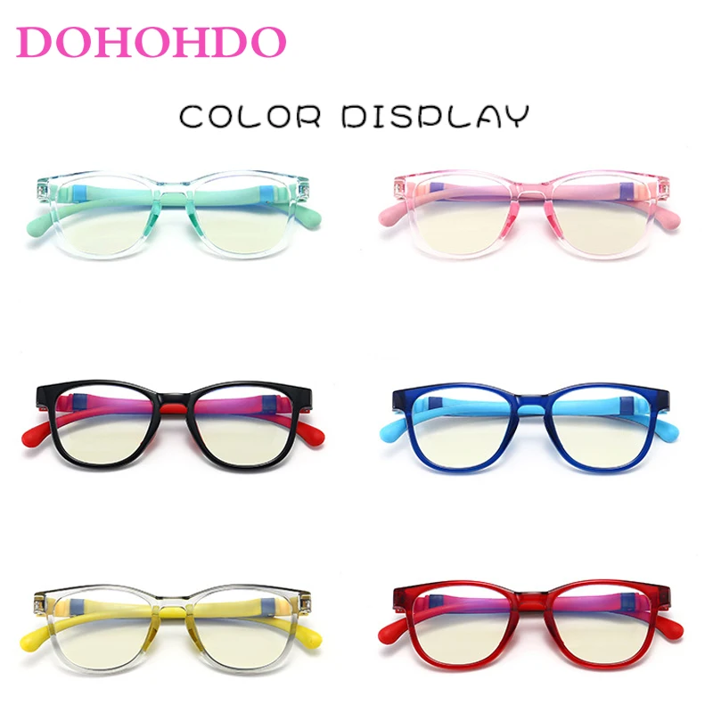 Kids Blue Light Glasses Without Graduation Child Clear Computer Spectacles Zero Prescription Medical Glasses Frames blue light blocking glasses,optical glasses frame