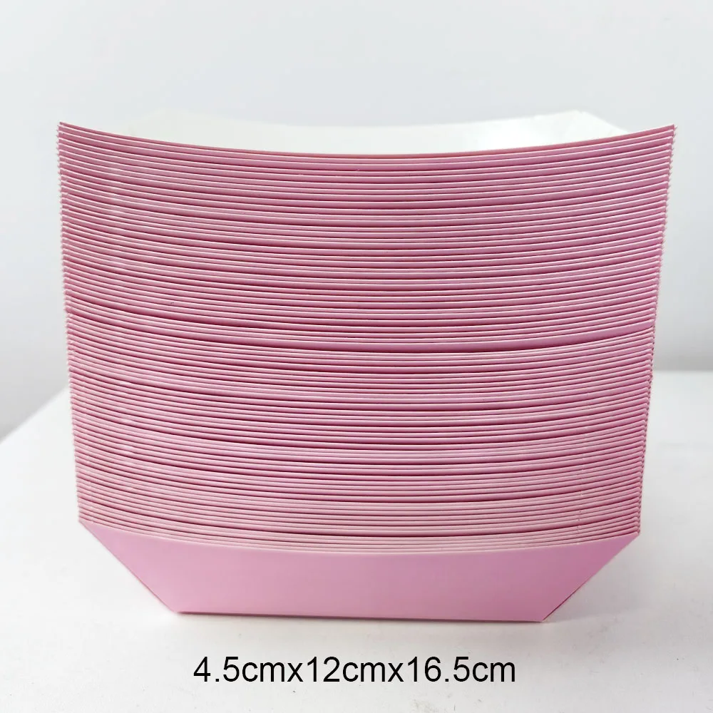 Vibrant Disposable Paper Food Trays