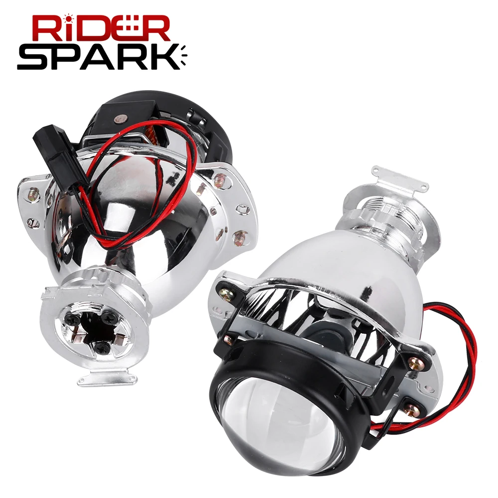 Bi-キセノンレンズ 1.8インチヘッドライト キセノンライト 自動車用モーターサイクルアクセサリー h7 h4 9005 9006 Bi-キセノンレンズ 1.8インチヘッドライト キセノンライト 自動車用