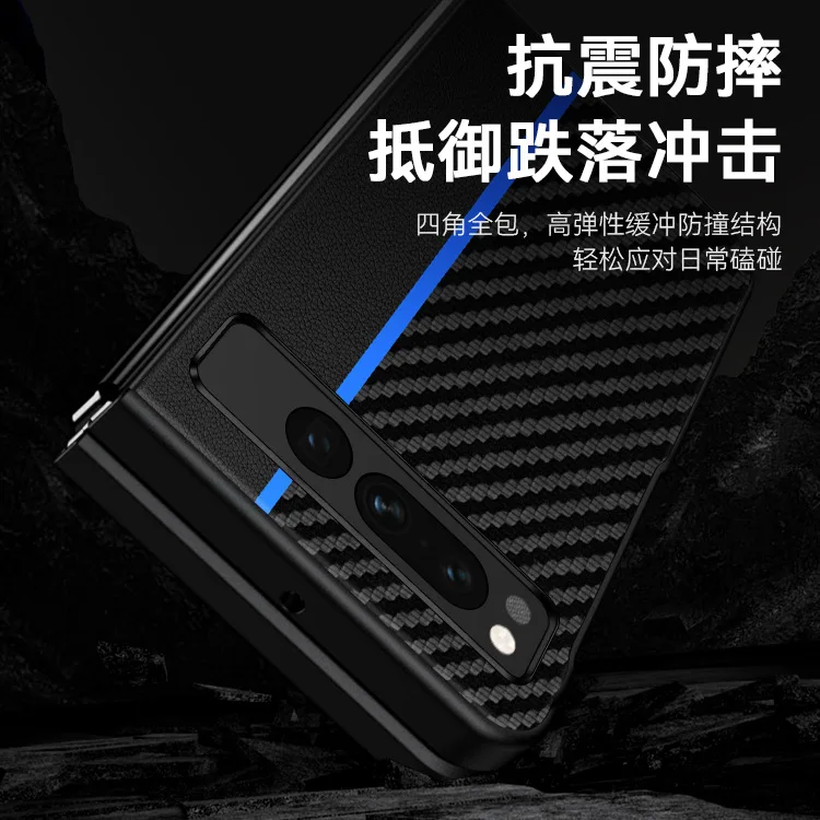 Kevlar Print Carbon Fiber Fashion Anti-Drop and Anti-Knock Case