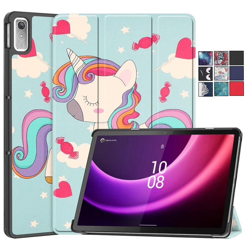 Custodia Per Lenovo Tab P11 Gen 2 Gen2 2022 11.5 Pollici Supporto Pieghevole Guscio Posteriore Rigido Per Pc Per Lenovo Tab P11 Gen 2 Gen2 Cover + Kid
