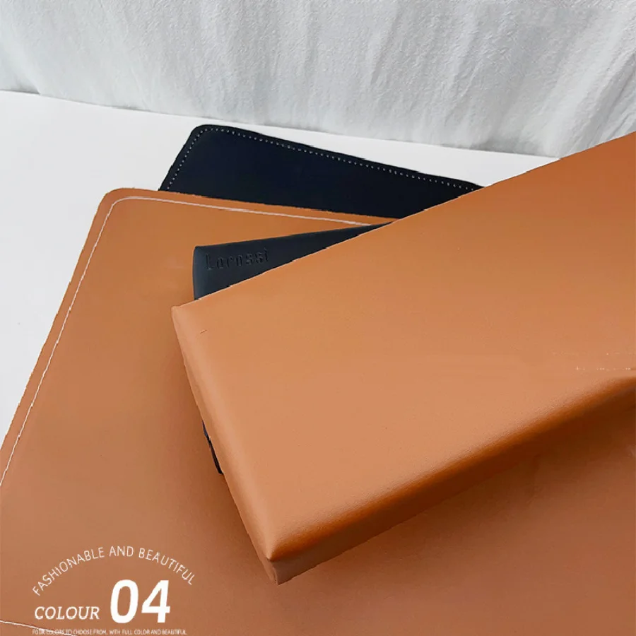 Soft PU Leather Two-sided Nail Arm Hand Rest Sponge Cushion Holder Table Square Pad Minimalist Waterproof Nail Salon Hand Rests