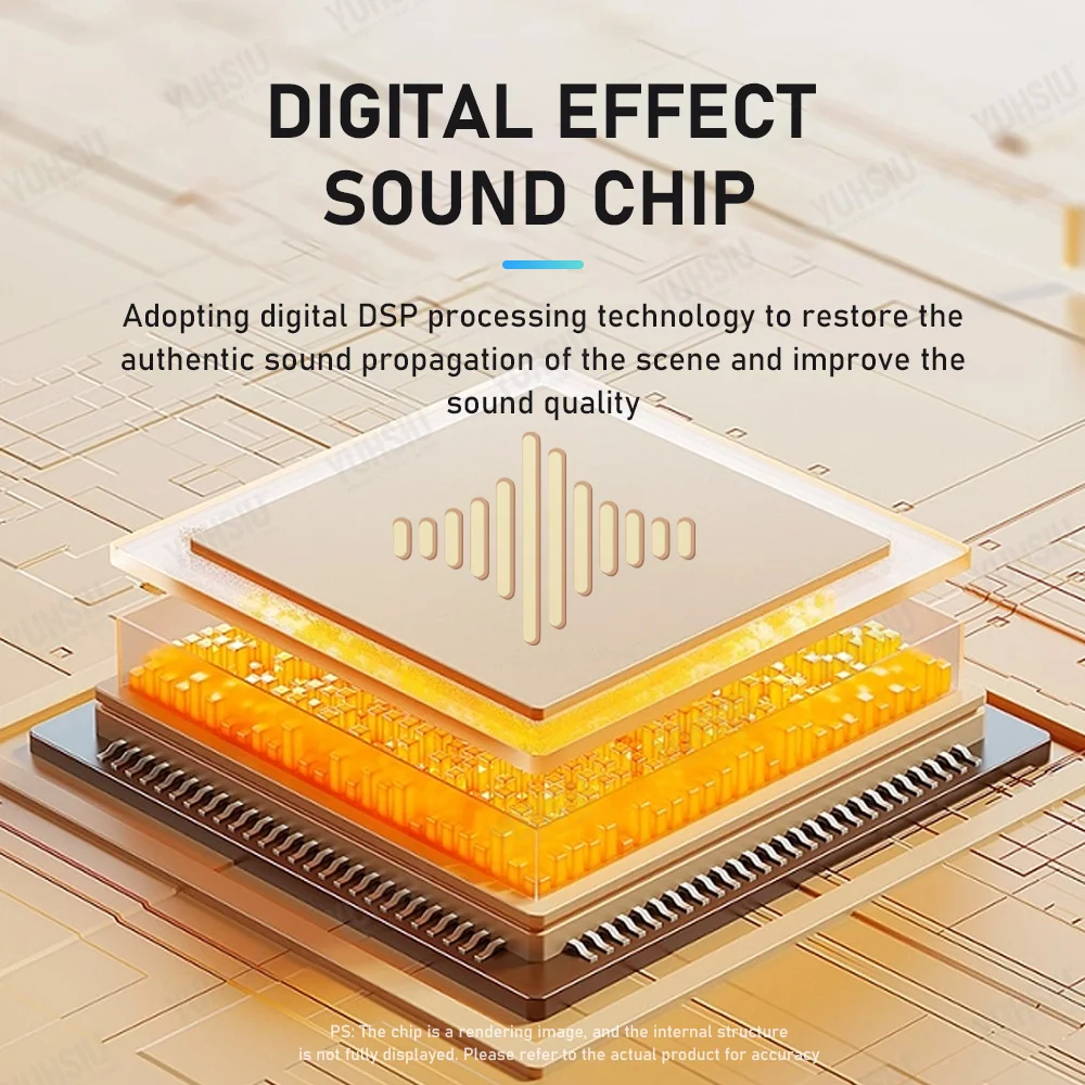 YUHSIU Professional Digital 1U Class D Hifi High Power Amplifier 650W 2/4 Channels for KTV Disco Stage Karaoke Audio Speaker AMP