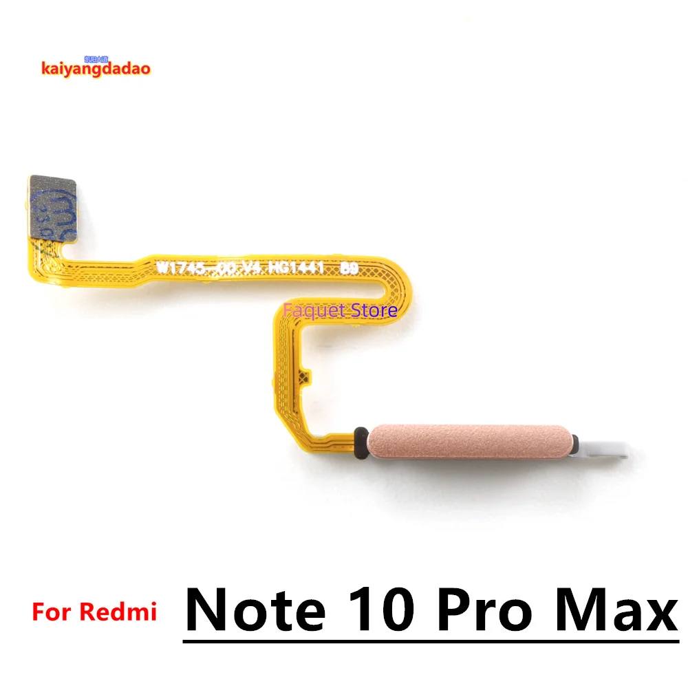 Nappe De Capteur D'empreintes Digitale Pour Xiaomi Redmi 7 - Câble Flexible De Rechange Neuf