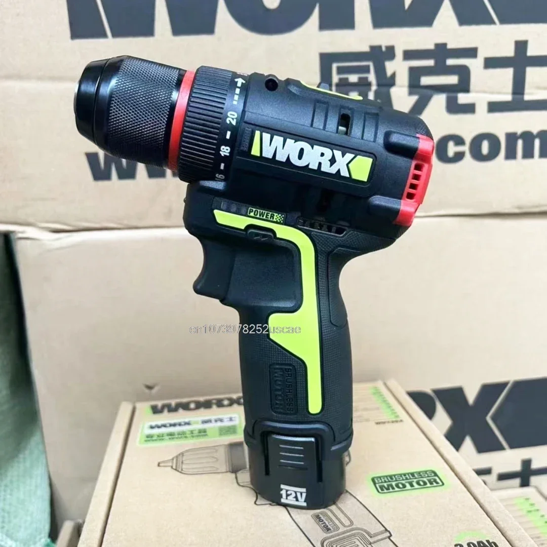 WORX WU130X Cordless Electric Drill 12V 40Nm Brushless Motor for Home Improvement Carpentry Metalworking 5