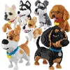 Cartoon Animal Building Blocks Creative Pet Dog And Cat Assembly Toy DIY Educational Puzzle Parent-Child Interactive Toy Cartoo 1