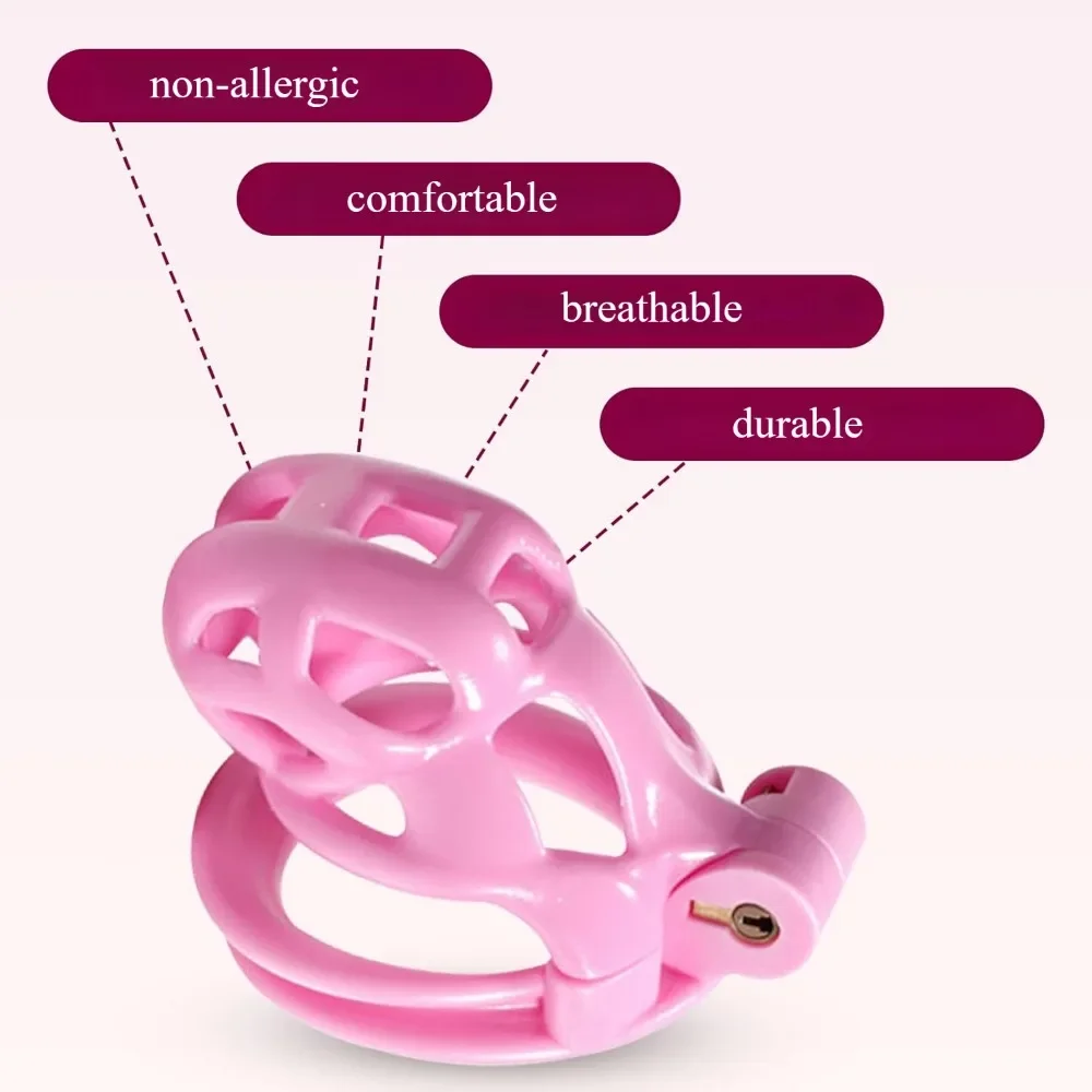 6.0 3D Printing Chastity Cage Curve Rings Fidelity Cage Extreme Micro Cock Hentai Invisible Sex Toy for Male SM Sex Game penis chastity cage chastity lock sex toy chastity cage accessory