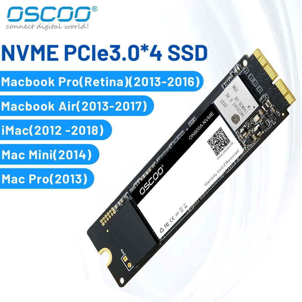 Oscoo-disco Rígido Ssd Nvme Hdd Pcie Macbook Pro Macbook Air Imac 1tb 512gb 256gb