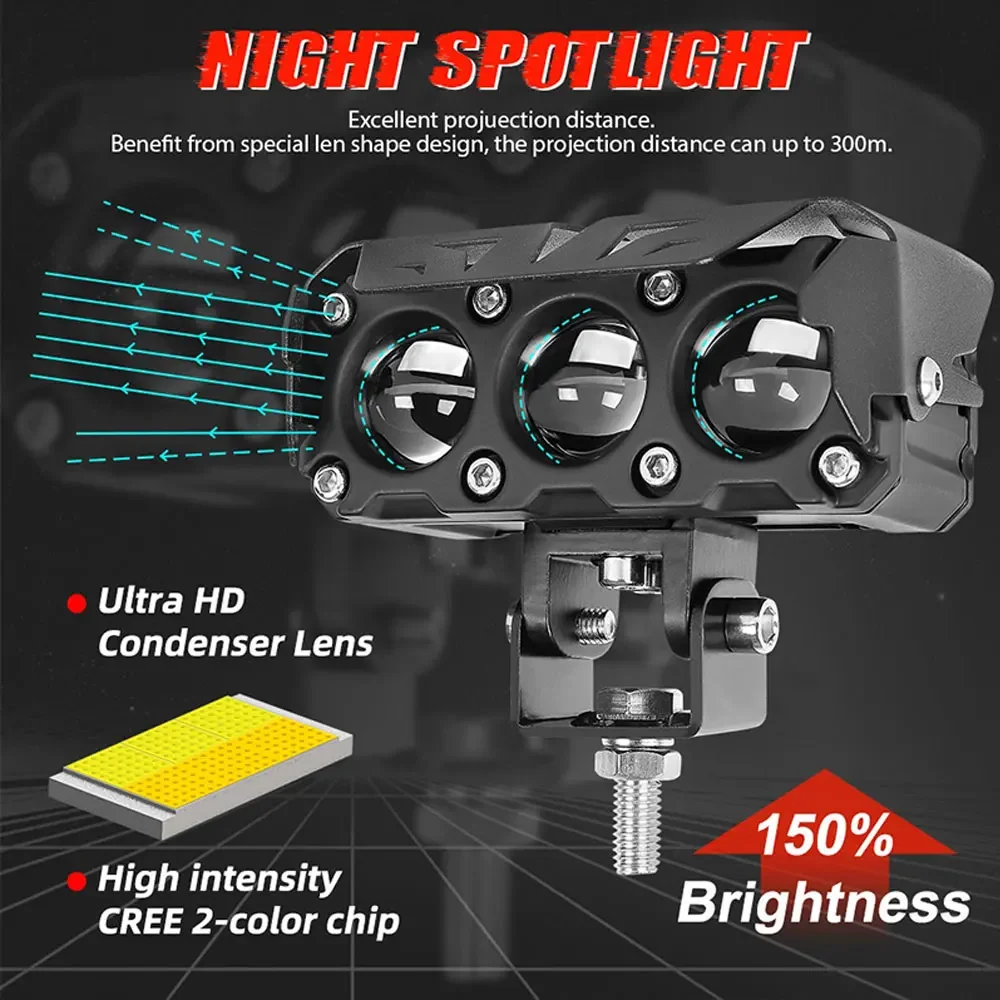   ƮƮ Ȱ ۵ LED , ſ   , ε 24V ATV SUV UTV, 200W