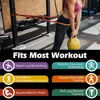 Silicone Pull Up Bands Resistance Bands,5 Resistance Levels Assistance Bands for Fitness Home Gym Working Out, Muscle Training 4
