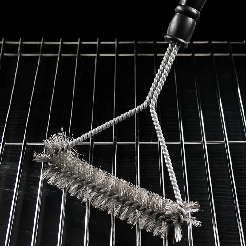 Barbecue Cleaning Tools Barbecue Grill BBQ Brush Clean Tool Grill Accessories Stainless Steel Bristles Non-stick Cleaning Brushes Barbecue Accessories
