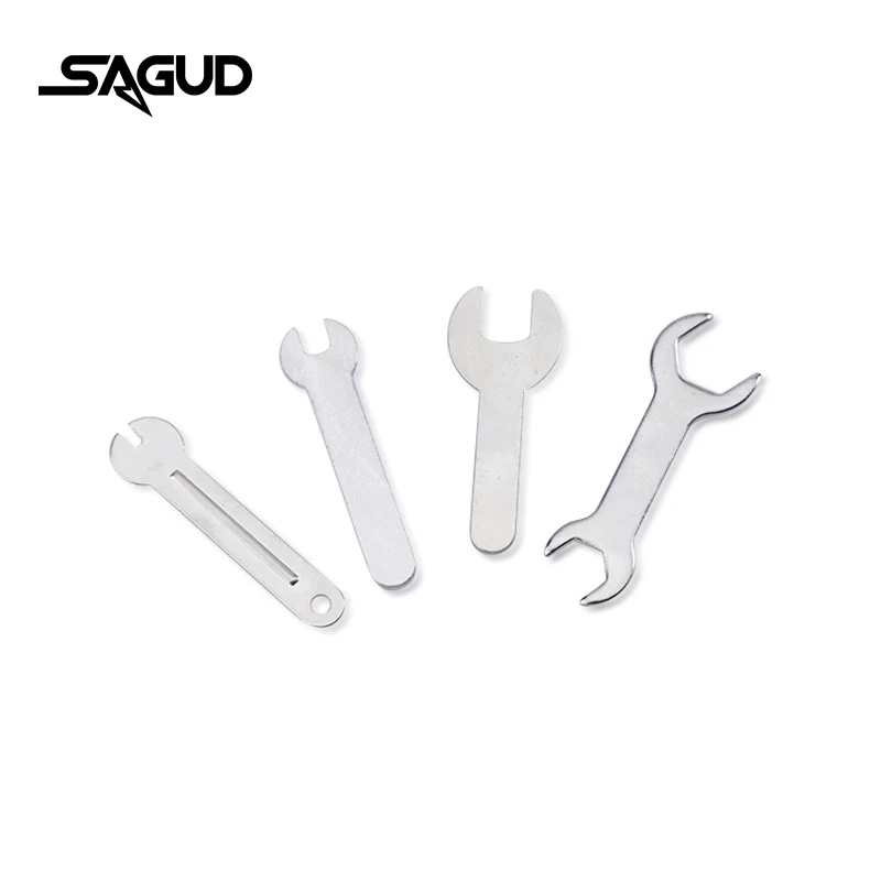 SAGUD 1/2Pcs Airbrush Wrench Repair Tool Kit Suitable for Needle Nozzle Parts Installation and Disassembly for Various Airbrush sagud 1 2pcs airbrush wrench repair tool kit suitable for needle nozzle parts installation and disassembly for various airbrush