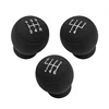 2PCS Universal Gear Shift Knob Silicone Cover Gear Rod Protect Dustproof WaterProof Lever Handle Skin Nonslip Manual Shifter 6