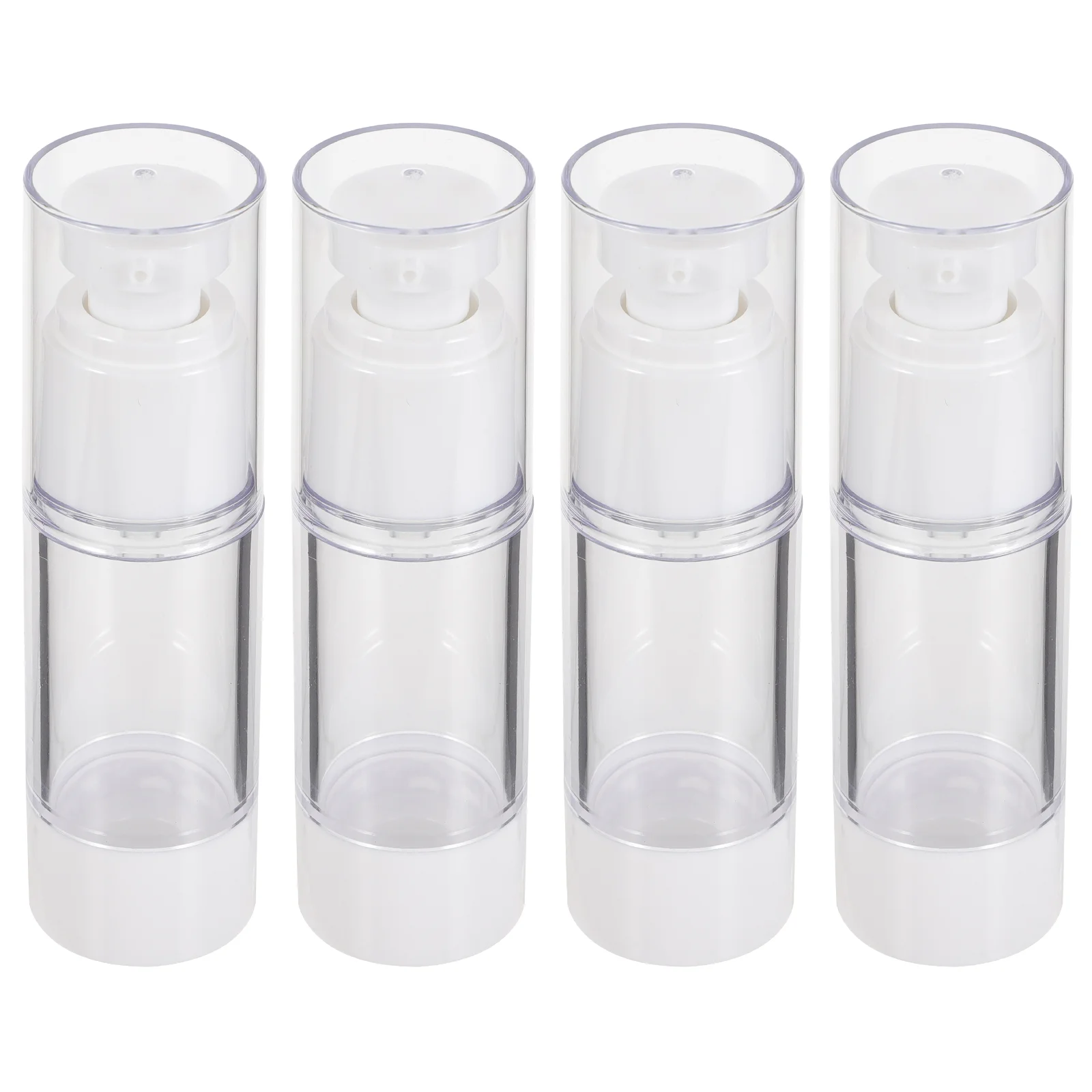 

4pcs 30ml Travel Airless Bottle Pump Empty Spray Vacuum Lotion Bottles