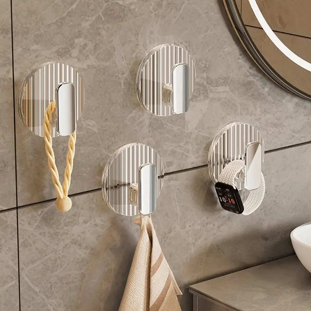 3Pcs Storage Holder Hook Modern Stylish Hair Accessories Punchfree Non-hole Headband Stand for Hair Band Home Bathroom