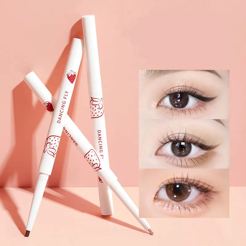 4 Colors Silkworm Eyeliner Pen Waterproof Long lasting Smooth Eyeliner