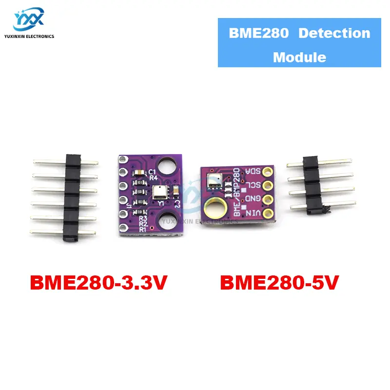 1/3/5/10PCS BME280 Sensors Module Digital Temperature Humidity Barometric Pressure Sensors 3.3V 5V 1.8-5V I2C SPI BME280 image 1