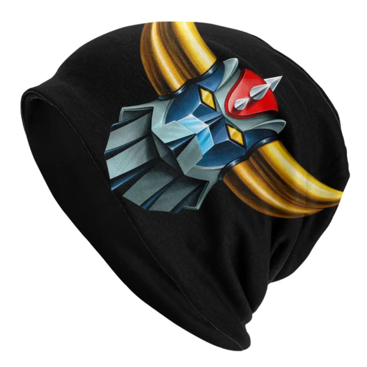 

UFO Robot Grendizer Goldorak Bonnet Hat Knitted Hat Men Women Hip Hop Unisex Mazinger Z Warm Winter Skullies Beanies Caps