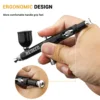 Neoeco 30PSI Airbrush Kit, Dual-Action Multi-Function Portable Airbrush Set  Noise-reducing Compressor for Painting Cake Model 4