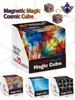 3D Dreamy Changeable Magnetic Magic Square Infinite Flippig Geometry Puzzle Game Antistress Fidget Toy Children Birthday Gift 1