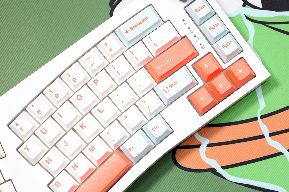 KPREMAGED Sad Frog Teclado Mecânico Mousepad, Bordas