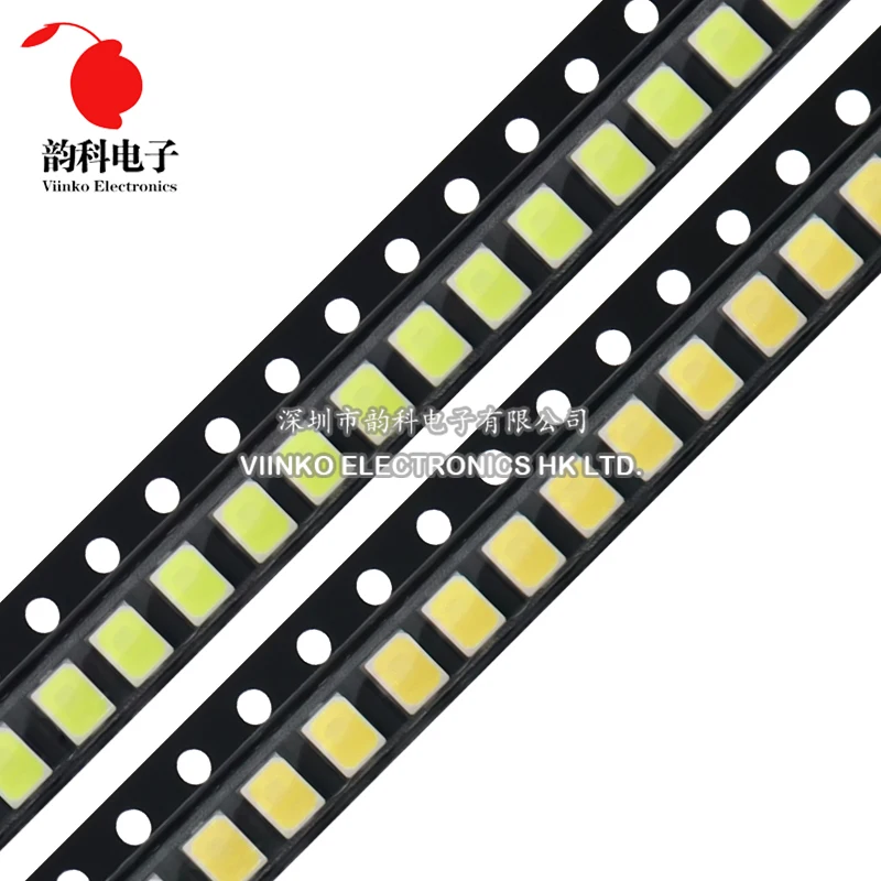 SAMIROB 100 teile/los 0805 SMD LED Weiß Eis Blau Rot Blau Gelb Grün Orange Warm Weiß Rosa Lila RGB 2012 Leuchtdiode – Detail 2