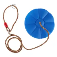 Tree Swing Disc Seat with Climbing Rope Outdoor Playground Set Accessories Tree 2