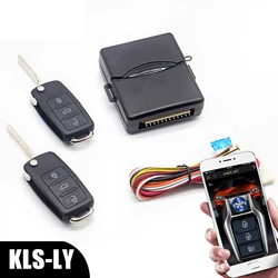 Smart Car Starter & Keyless Entry System with Bluetooth Remote Control and Autostart Features (KLS - LY)