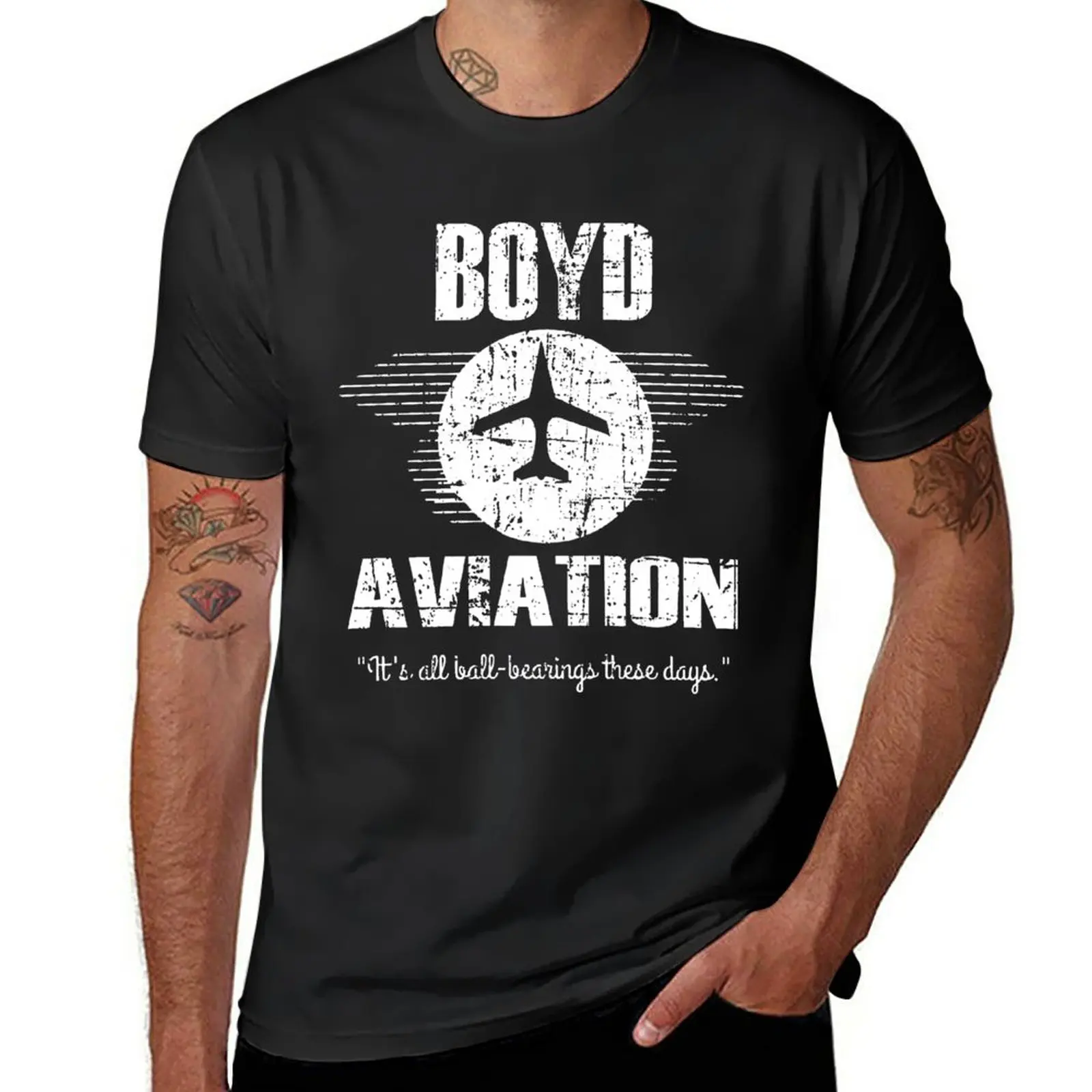 New Boy.d Aviation - Boy.d Aviation From Fletch T-Shirt Short sleeve tee funny t shirt men graphic t shirts
