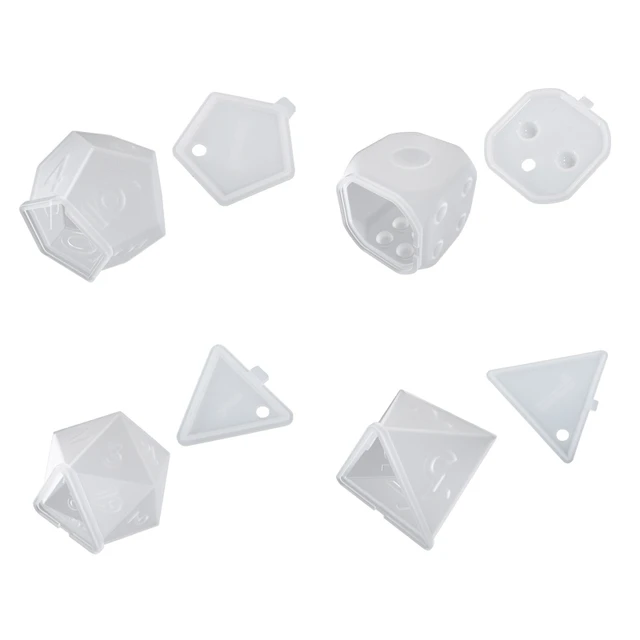 3D Crystal Candles Mold Funny Dice Shape Molds for Aromatherapy Candle Soap  Making Epoxy Mould Resin