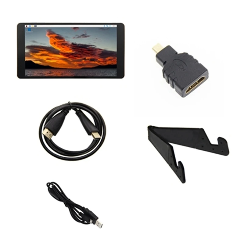 LCD Screen Display OLED Display Panel Touch Screen Module 5.5 Inch 1080P AMOLED IPS LCD Display HDMI-Compatible USB Monitor Capacitive Touch For Raspberry Pi 4B 3B+ 3B Replacement