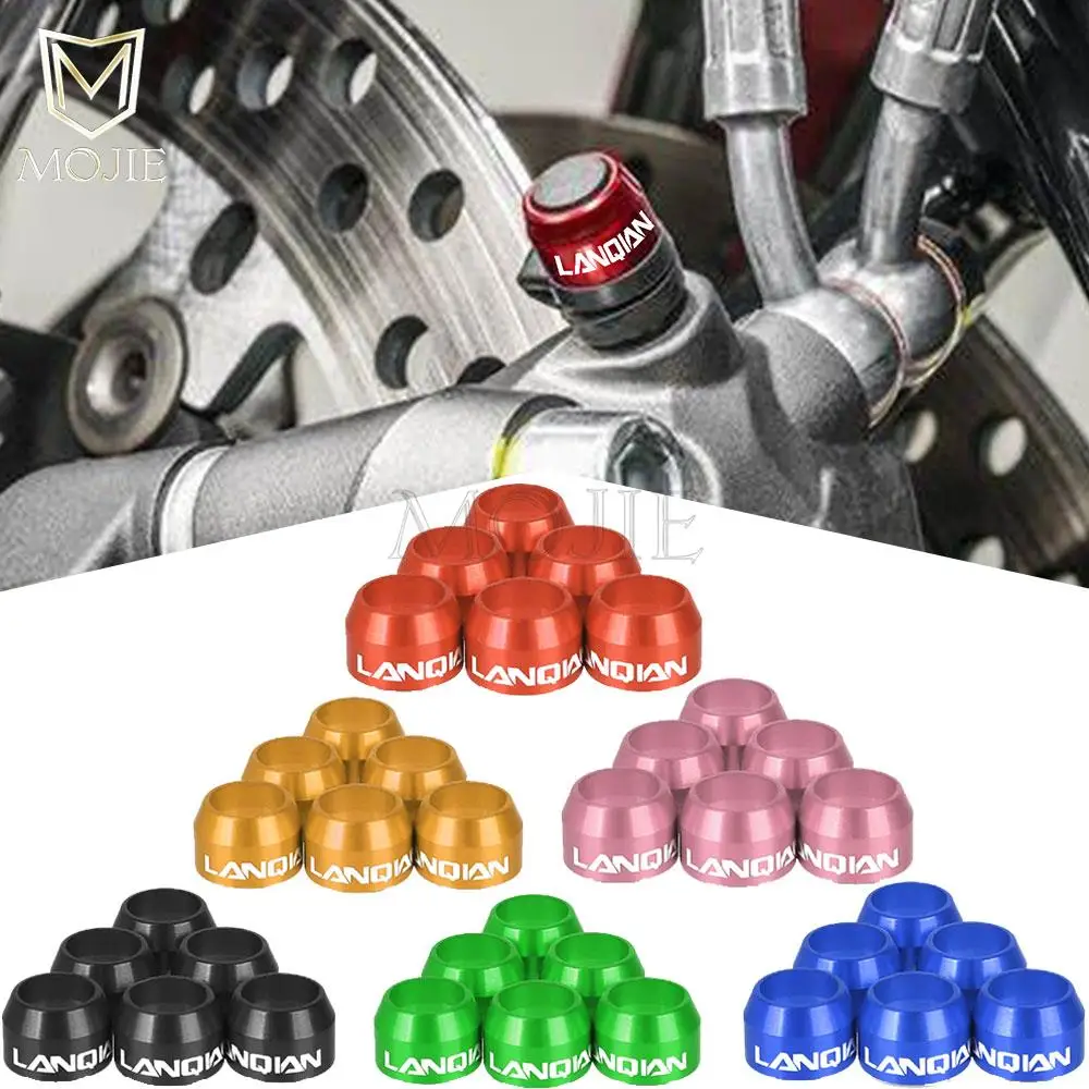 Motorcycle Universal Caliper&Master Cylinder Billet Bleed Valve Cover Kit For Bimota Db5 - Db6 Delirio 2008 2009 2010 2011-2015