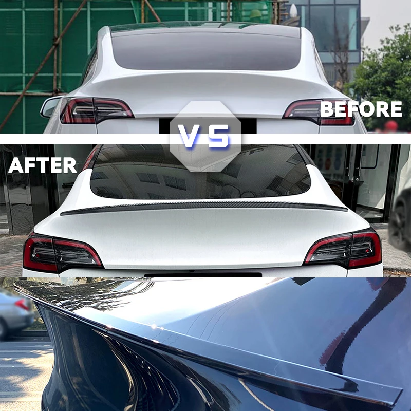 Spoiler per Tesla Model Y 2021-2024, Accessori Alettone Posteriore, Accessori Auto ad Alte Prestazioni - Image 2