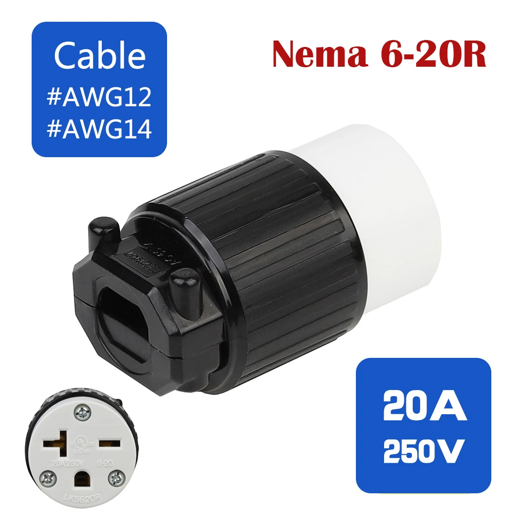 NEMA 6-20R ü 輱 , NEMA US Anti-drop 6-20R   ÷  Ŀ ȯ