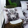3-Piece White Tiger Bedding Set - Vibrant HD Printed Duvet Cover & Pillowcases, Soft & Cozy - Perfect for Bedroom, Guest Room 5