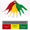Universal Automotive Brake Pad Thickness Gauge Brake Pad Measure Ruler Test Tool Brake Diagnostic Tool Tester Car Accessories 1