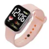 1pcs Ladies Love Pink Silicone LED Electronic Watch +1pcs Unicorn Crystal Bracelet Set for MOTHER'S Day Exclusive Gift 3