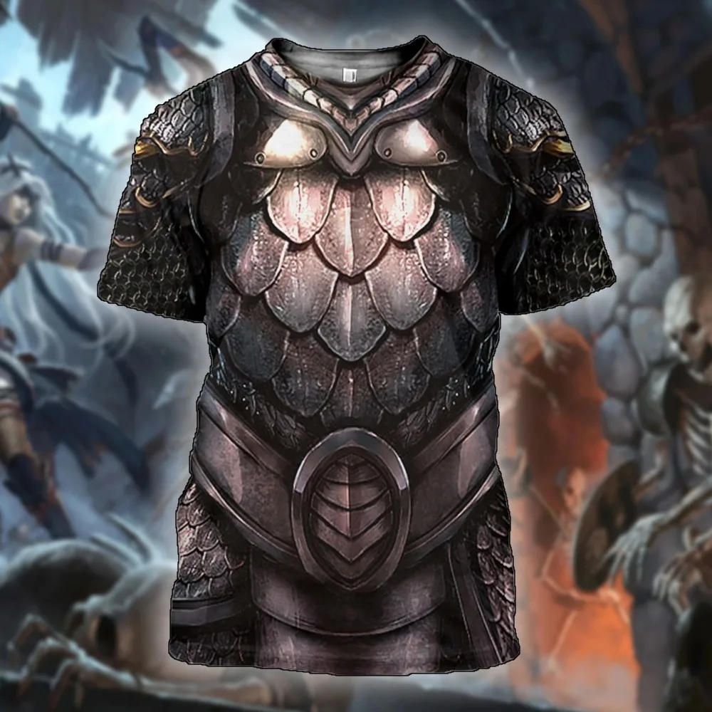 Armor Knight Medieval T-Shirt Costume