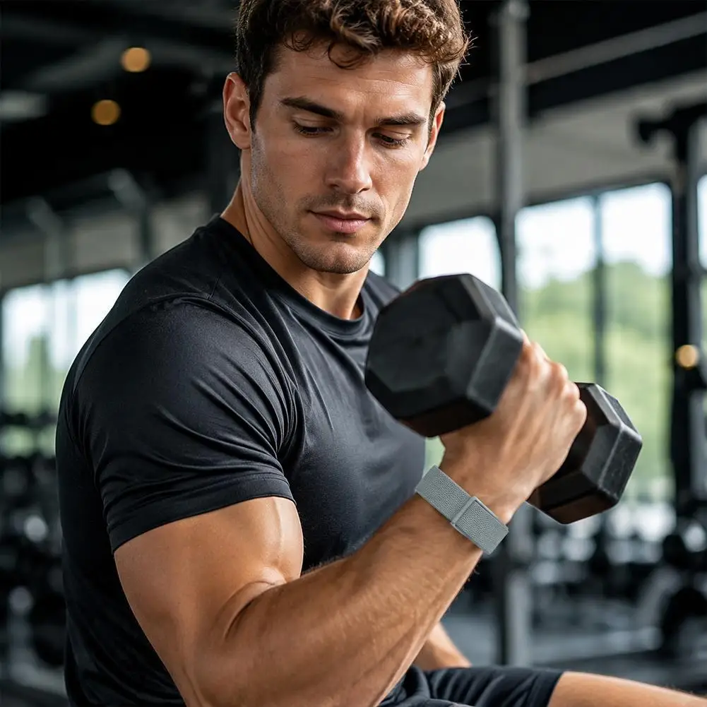 Enhanced Sports Training Tracker Strap - Adjustable Fitness Bracelet with Velcro Loop