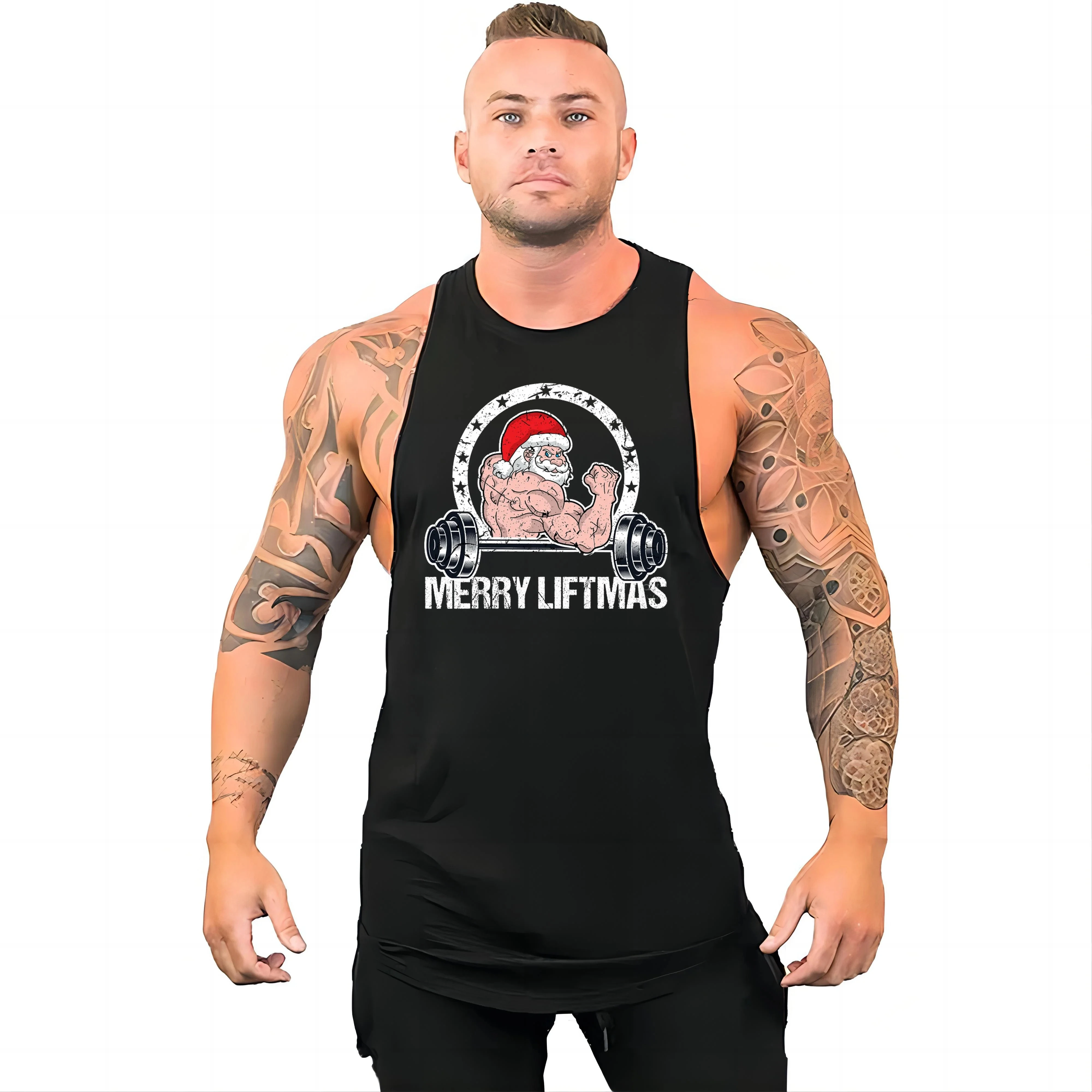 

Sleeveless Breathable Clothing Fashion Casual Style Onlyfans Outdoor O Neck Quick-Drying Tank Top Summer T-Shirt For Adult Men